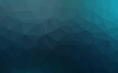 Mavi üçgen vektör arkaplan. Modern resimleme 