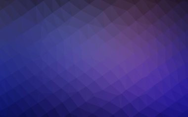 Mavi üçgen vektör arkaplan. Modern resimleme 