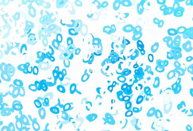 Noktalı açık yeşil vektör arkaplanı. Doğa tarzında renkli baloncuklu soyut illüstrasyon. İş reklamları için tasarım.