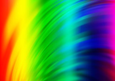 Çok renkli bulanık çizgiler. Gradyanı olan belirsiz bir soyut çizim. İşiniz için yepyeni bir tasarım.. 