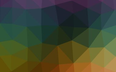 Gradyan üçgen vektör arkaplanı. Modern resimleme 