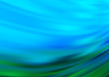 Mavi tonlu bulanık çizgiler. Gradyanı olan belirsiz bir soyut çizim. İşiniz için yepyeni bir tasarım.. 