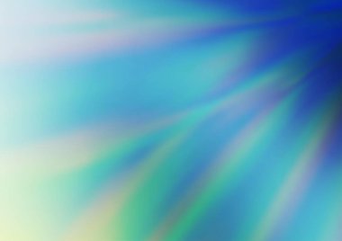 Mavi tonlu bulanık çizgiler. Gradyanı olan belirsiz bir soyut çizim. İşiniz için yepyeni bir tasarım.. 