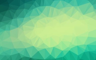 Gradyan üçgen vektör arkaplanı. Modern resimleme 