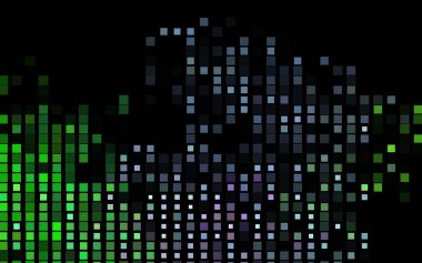 soyut renkli çizgiler ve dalgalar, vektör illüstrasyonu, kopyalama alanı deseni