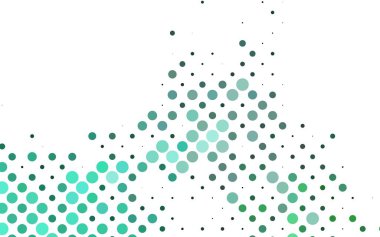 Noktalı vektör arkaplanı, soyut çemberlerin çizimi, kopyalama alanı deseni