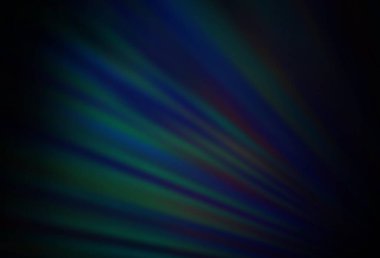 Koyu mavi arka plan ve uzun çizgiler. Bulanık dekoratif tasarım basit bir şekilde çizgilerle. Web siteleri, iniş sayfaları için desen.