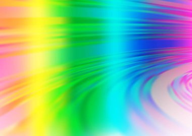 Tekstil, arkaplan, duvar kâğıtları ve el ilanları için bulanık gökkuşağı çok renkli vektör şablonu