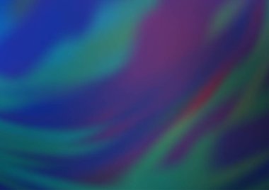 Tekstil, arkaplan, duvar kâğıtları ve el ilanları için bulanık gökkuşağı çok renkli vektör şablonu