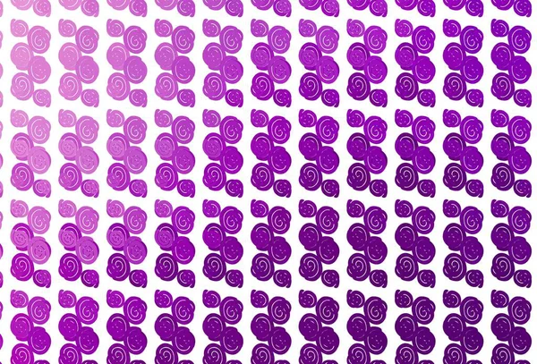 Светло Фиолетовый Векторный Фон Жидкостью Блестящие Абстрактные Иллюстрации Кривыми Линиями — стоковый вектор