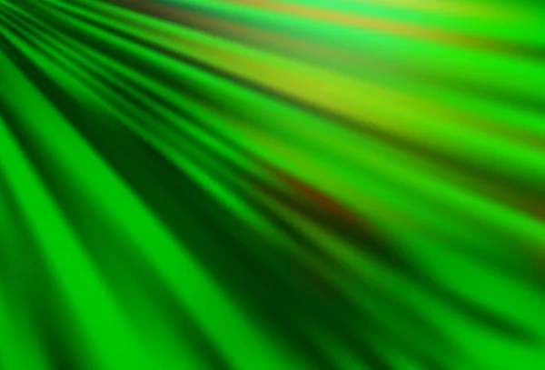 Texture Vettoriale Verde Chiaro Con Linee Colorate Moderna Illustrazione Geometrica — Vettoriale Stock