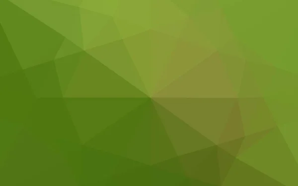 Triângulos Verdes Fundo Vetorial Ilustração Moderna —  Vetores de Stock