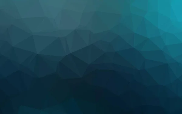 Blauwe Driehoeken Vector Achtergrond Moderne Illustratie — Stockvector