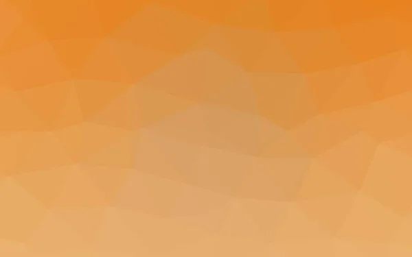 Fond Vectoriel Triangles Orange Illustration Moderne — Image vectorielle