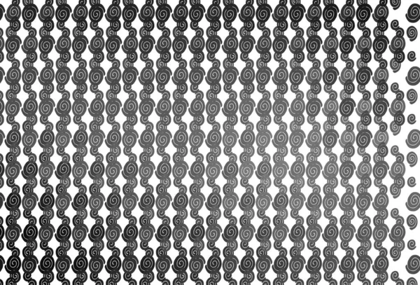 Светло Серебристый Серый Вектор Искушают Изогнутыми Линиями Красочная Иллюстрация Абстрактном — стоковый вектор