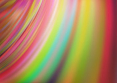 Tekstil, arkaplan, duvar kâğıtları ve el ilanları için bulanık gökkuşağı çok renkli vektör şablonu