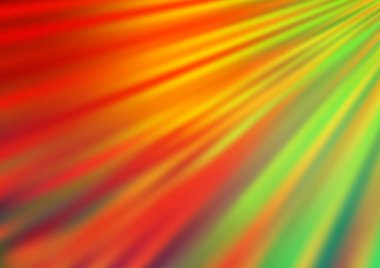 Tekstil, arkaplan, duvar kâğıtları ve el ilanları için bulanık gökkuşağı çok renkli vektör şablonu