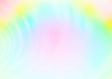 Tekstil, arkaplan, duvar kâğıtları ve el ilanları için bulanık gökkuşağı çok renkli vektör şablonu