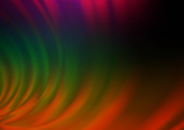 Tekstil, arkaplan, duvar kâğıtları ve el ilanları için bulanık gökkuşağı çok renkli vektör şablonu