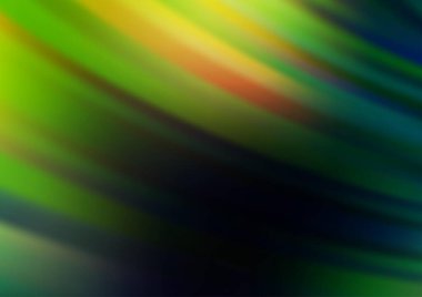 Tekstil, arkaplan, duvar kâğıtları ve el ilanları için bulanık gökkuşağı çok renkli vektör şablonu