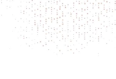 Dikdörtgenli, kare şeklinde açık kırmızı vektör düzeni. Dikdörtgen şekilli soyut çizimler. Cep telefonları için arka plan.