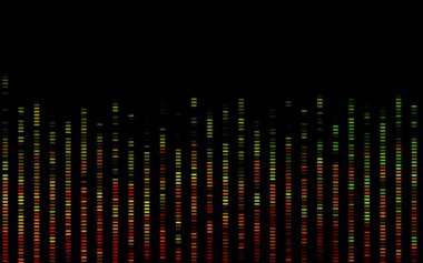 soyut renkli çizgiler ve dalgalar, vektör illüstrasyonu, kopyalama alanı deseni