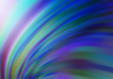 Mavi tonlu ışık ışınları vektör arka planda. Gradyan bulanıklığı olan modern illüstrasyon