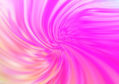 Kırmızı pembe tonlu, kıvrımlı ışık ışınları vektör arka planı. Gradyan bulanıklığı olan modern illüstrasyon