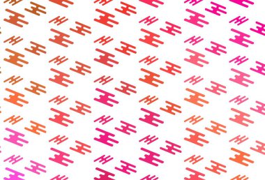 Açık Pembe, düz çizgileri olan sarı vektör düzeni. Renkli çubuklarla gösterişli soyut çizimler. İş ilanınız için akıllı tasarım.