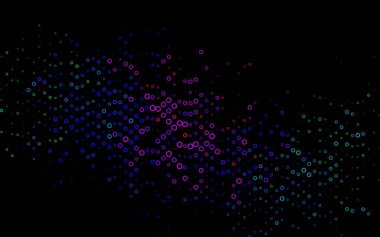 soyut renkli çizgiler ve dalgalar, vektör illüstrasyonu, kopyalama alanı deseni