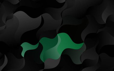 soyut renkli çizgiler ve dalgalar, vektör illüstrasyonu, kopyalama alanı deseni