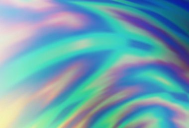 Açık mavi, yeşil vektör soyut parlak desen. Soyut renkli gradyan çizimi. İşiniz için yeni tasarım.