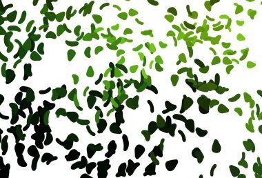 Soyut şekilli açık kırmızı vektör arkaplanı. Renkli rastgele şekillerle modern soyut illüstrasyon. Duvar kağıtları için zarif tasarım.