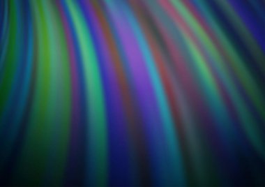 Kırmızı pembe tonlu, kıvrımlı ışık ışınları vektör arka planı. Gradyan bulanıklığı olan modern illüstrasyon