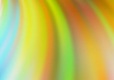 Yeşil tonlu ışık ışınları vektör arka planda. Gradyan bulanıklığı olan modern illüstrasyon