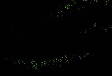 Soyut şekilli koyu yeşil vektör arkaplan. Soyut tarzda rengarenk gradyan şekilleri olan bir resim. Kartvizitiniz için modern tasarım.