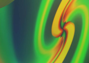 Yeşil tonlu ışık ışınları vektör arka planda. Gradyan bulanıklığı olan modern illüstrasyon