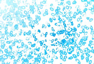 Küreli açık siyah vektör deseni. Bulanık dekoratif tasarım baloncuklu soyut tarzda. Posterler, afişler için tasarım.