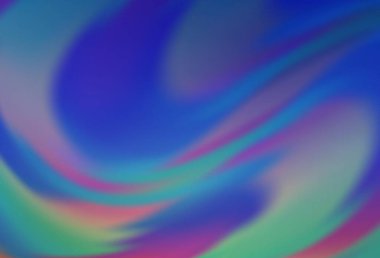 Açık BLUE vektör renkli bulanık arkaplan. Yaratıcı illüstrasyon, yarım tonlu ve eğimli. Marka kitabı için zarif bir arkaplan.