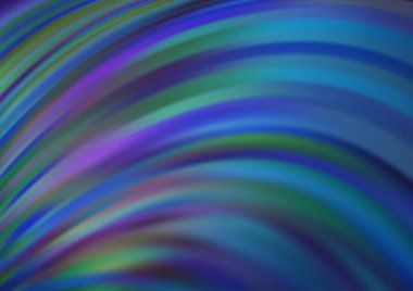 Mavi tonlu ışık ışınları vektör arka planda. Gradyan bulanıklığı olan modern illüstrasyon