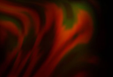 Soyut çizgileri olan koyu turuncu vektör arkaplan. Eğilimli zarif, parlak bir çizim. Reklamlarınız, posterleriniz, afişleriniz için yepyeni bir tasarım..