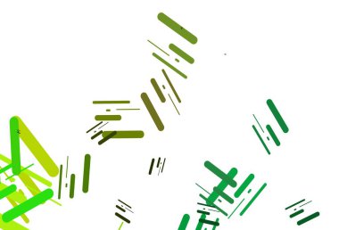 Açık mavi, tekrarlanan çubuklu sarı vektör şablonu. Dar çizgileri olan parlak renkli çizimler. İş broşürleri, broşürler için desen.