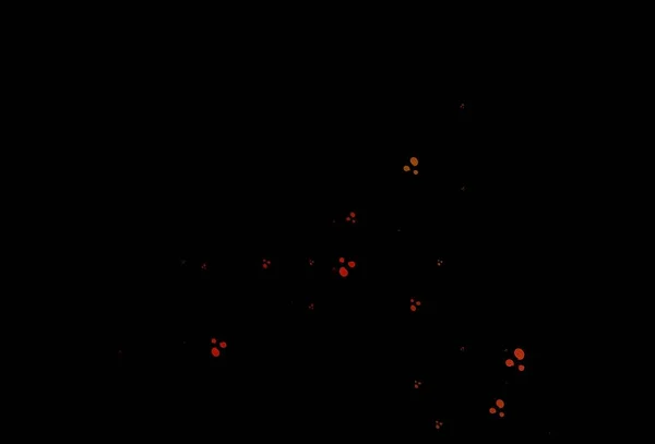 Темно Оранжевый Векторный Шаблон Абстрактными Линиями Красочная Иллюстрация Абстрактном Мраморном — стоковый вектор