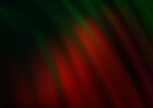 Gebogene Lichtstrahlen Dunkel Getönten Farben Vektorhintergrund Moderne Illustration Mit Verlaufsunschärfe — Stockvektor