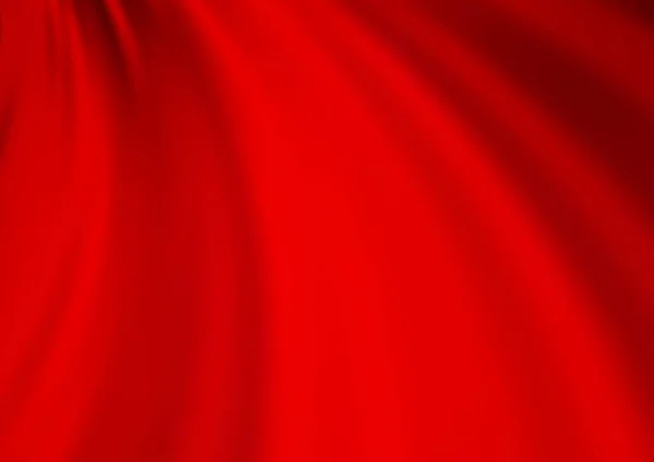 赤ピンク色のトーンカラーベクトルの背景に湾曲した光線 グラデーションぼかしのモダンなイラスト — ストックベクタ