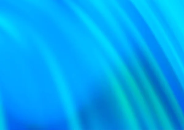 Gebogene Lichtstrahlen Blau Getönten Farben Vektorhintergrund Moderne Illustration Mit Verlaufsunschärfe — Stockvektor