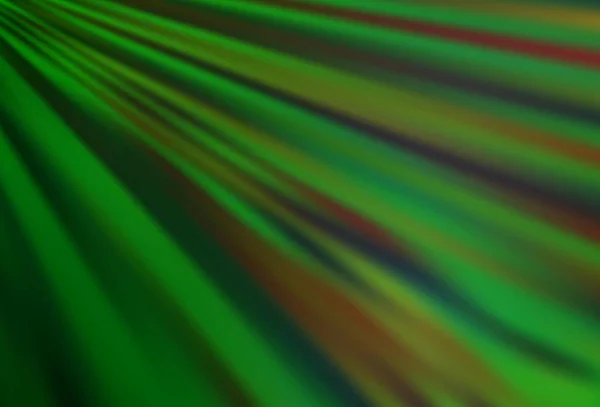 Textura Vetorial Verde Claro Com Linhas Coloridas Glitter Ilustração Abstrata — Vetor de Stock