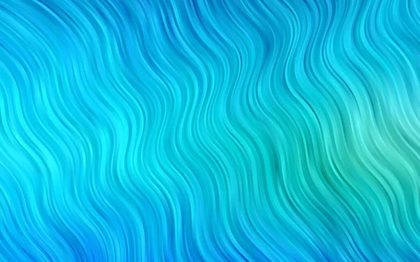 抽象的なカラフルな線と波 ベクトルイラスト コピースペースのパターン — ストックベクタ