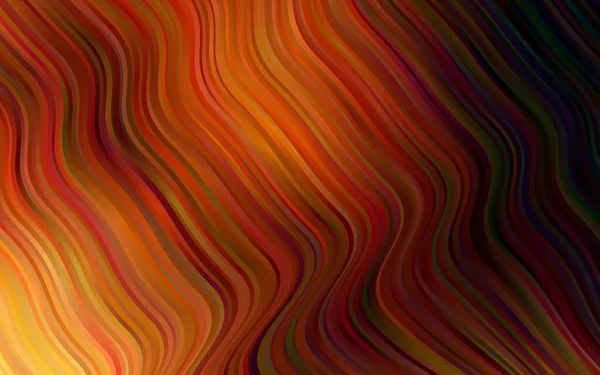 Rote Wellen Vektorillustration Muster Für Kopierraum — Stockvektor