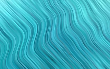 Farklı şekil ve renklerdeki bulanık dalga çizgileri. Gradyanı olan belirsiz soyut bir illüstrasyon.